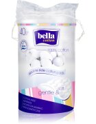 BELLA Cotton тампони за почистване на грим 40 бр.