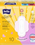 BELLA For Teens Ultra Energy санитарни кърпи за девойки 10 бр.