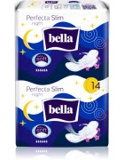 BELLA Perfecta Slim Night Extra Soft санитарни кърпи 14 бр.