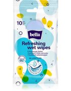 BELLA Refreshing wet wipes освежаващи мокри кърпички 10 бр.