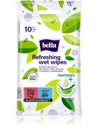 BELLA Refreshing wet wipes освежаващи мокри кърпички 10 бр.