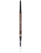 bellaoggi I Brow Sculpt Eyebrows Pencil прецизен молив за вежди с четка цвят Dark Brown 1 гр.