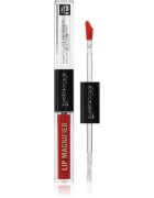 bellaoggi Lip Magnifier дълготрайно червило и гланц за устни 2 в 1 цвят Poppy Red 2.7 мл.