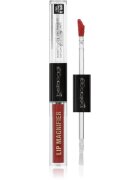 bellaoggi Lip Magnifier дълготрайно червило и гланц за устни 2 в 1 цвят Ruby Red 2.7 мл.
