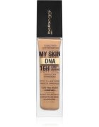 bellaoggi My Skin DNA хидратиращ фон дьо тен за перфектна кожа цвят Hezelnut 34 мл.