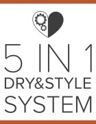 Bellissima My Pro Hot Air Styler GH18 1100 четка с горещ въздух GH18 1100 1 бр.