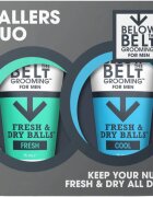 Below the Belt Grooming Fresh and Cool Ballers Duo подаръчен комплект за интимна хигиена 1 бр.