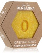 BEN&ANNA Love Soap Shower & Shampoo твърд шампоан и душ гел 2 в 1 Oriental Magic 60 гр.