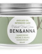BEN&ANNA Natural Hand Cream Intensive Care крем за ръце за суха и чувствителна кожа с авокадо 30 мл.