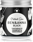 BEN&ANNA Natural Toothpaste Black паста за зъби в стъклен дозатор с активен въглен 100 мл.