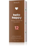 Benefit Hello Happy Flawless Brightening Foundation озаряващ течен фон дьо тен SPF 15 цвят 12 Dark Warm 30 мл.