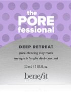 Benefit The POREfessional Deep Retreat Mini почистваща глинена маска за лице за разширени пори 30 мл.