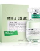 Benetton United Dreams for her Live Free тоалетна вода за жени 50 мл.