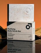 Beviro Purifying Body Scrub Bar Zesty Vetiver твърд сапун с пилинг 135 гр.
