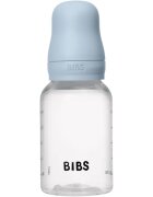 BIBS Anti-Colic Baby Bottle Silicone шише против колики със силиконов биберон Baby Blue 1 бр.