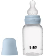 BIBS Anti-Colic Baby Bottle Silicone шише против колики със силиконов биберон Baby Blue 1 бр.