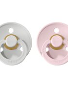 BIBS Colour Natural Rubber Size 2: 6+ months биберон Haze / Blossom 2 бр.