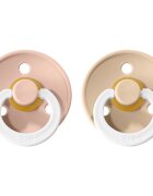 BIBS Colour Natural Rubber Size 3: 18+ months биберон Blush Night / Vanilla Night 2 бр.