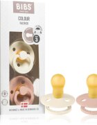 BIBS Colour Symmetrical 18+ months биберон Ivory / Blush 2 бр.
