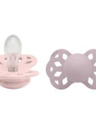 BIBS Infinity Symmetrical Size 1: 0+ months биберон Blossom/ Dusky Lilac 2 бр.