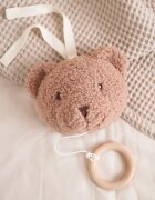 Bieco Musical Toy Bear Mika контрастна играчка за окачане с мелодия 1 бр.