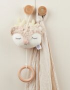 Bieco Musical Toy Fawn Ella контрастна играчка за окачане с мелодия 0 m+ 1 бр.