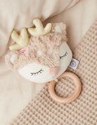Bieco Musical Toy Fawn Ella контрастна играчка за окачане с мелодия 0 m+ 1 бр.