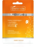 Bielenda Professional Supremelab Energy Boost озаряваща платнена маска с витамин С 1 бр.