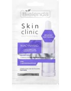 Bielenda Skin Clinic Professional Niacinamide нощна ревитализираща маска за възстановяване на кожата на лицето за проблемна кожа акне 8 гр.