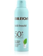 Bilboa Belli Freschi слънцезащитен спрей с мента пиперита SPF 50+ 150 мл.