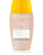 Bioderma Photoderm Nude Touch защитен тониращ флуид за смесена към мазна кожа на лицето SPF 50+ цвят Light Colour 40 мл.