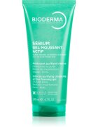 Bioderma Sébium Gel Moussant Actif дълбоко почистващ гел за мазна и проблемна кожа 200 мл.