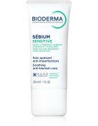 Bioderma Sébium Sensitive интензивен хидратиращ и успокояващ крем за кожа която е суха и раздразнена от медикаментозно лечение на акне 30 мл.