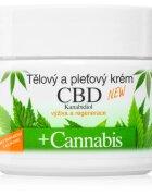 Bione Cosmetics Cannabis CBD подхранващ крем за лице и тяло с конопено масло 260 мл.