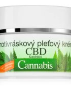 Bione Cosmetics Cannabis CBD регенериращ противбръчков крем с конопено масло 51 мл.