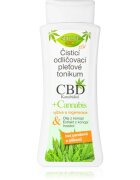 Bione Cosmetics Cannabis CBD тоник за почистване на лице и грим с конопено масло 255 мл.