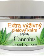 Bione Cosmetics Cannabis with Peptides дълбоко подхранващ крем за лице 51 мл.