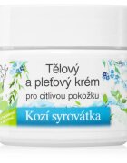 Bione Cosmetics Goat Whey подхранващ крем за лице и тяло за чувствителна кожа 260 мл.