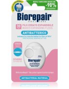 Biorepair Dental Floss Waxed Expanding восъчен конец за зъби за чувствителни венци Pink 30 м