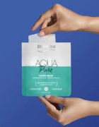Biotherm Aqua Pure Flash Mask платнена маска с хидратиращ ефект за регенериране на кожата 31 гр.