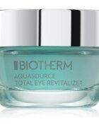Biotherm Aquasource Total Eye Revitalizer грижа за околоочния контур срещу отоци и тъмни кръгове с охлаждащ ефект 15 мл.