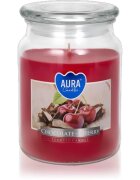 BISPOL Premium Line Chocolate - Cherry ароматна свещ 500 мл.