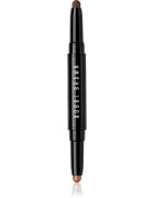 Bobbi Brown Long-Wear Dual-Ended Cream Shadow Stick сенки за очи в молив дуо цвят Milk Chocolate / Midnight Brown 1.6 гр.