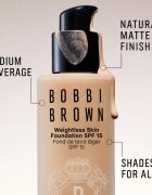 Bobbi Brown Weightless Skin Foundation SPF 15 Mini дълготраен матиращ фон дьо тен с хидратиращ ефект цвят Neutral Walnut 13 мл.