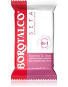 Borotalco Soft Talc & Pink Flower Deo Wipes освежаващи мокри кърпички за крака тяло и подмишници 12 бр.