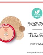 Bourjois Healthy Mix матираща пудра за сияен вид на кожата цвят 04 Golden Beige 10 гр.