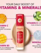 Bourjois Healthy Mix озаряващ хидратиращ фон дьо тен 24 часа цвят 51W Light Vanilla 30 мл.