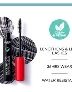 Bourjois Healthy Mix спирала за обем и удължаване на мигли цвят 001 Black 7 мл.
