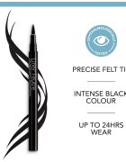 Bourjois Liner Feutre дълготраен маркер за очи 24 часа цвят Ultra Black 0.8 мл.