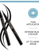 Bourjois Liner Feutre дълготраен ултра тънък маркер за очи цвят 17 Ultra Black 0.8 мл.